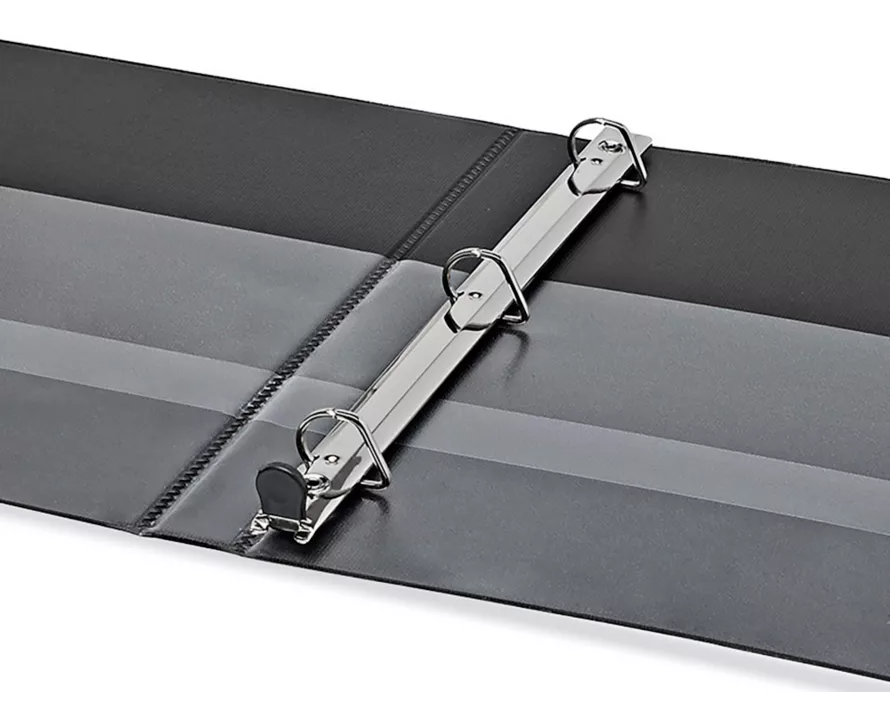 3 Ring Clearview Binder with one clear pocket inside front cover