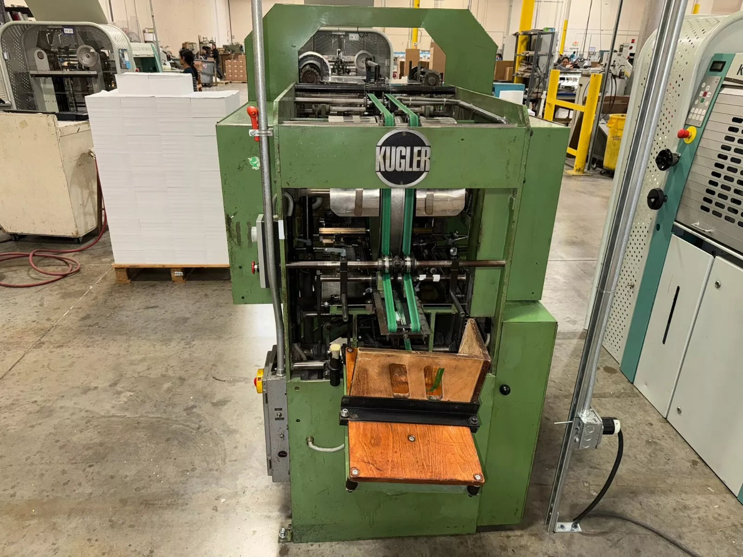 Kugler Model 506-340 14" High Volume Bindery Printing Paper Punch