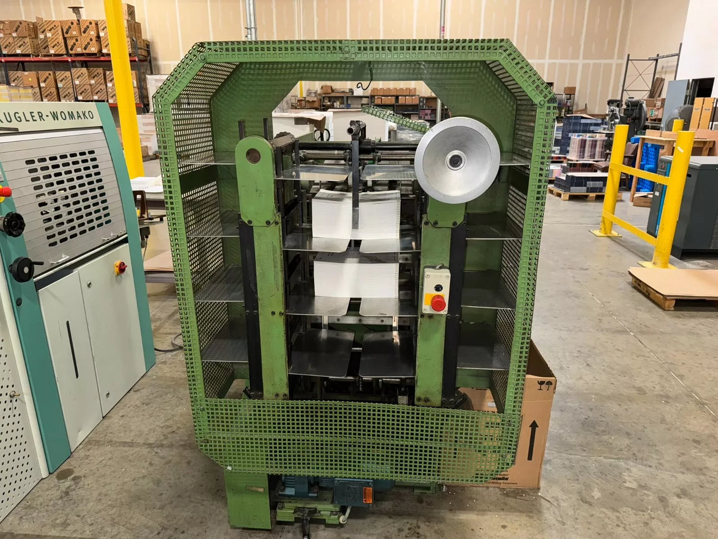 Kugler Model 506-340 14" High Volume Bindery Printing Paper Punch