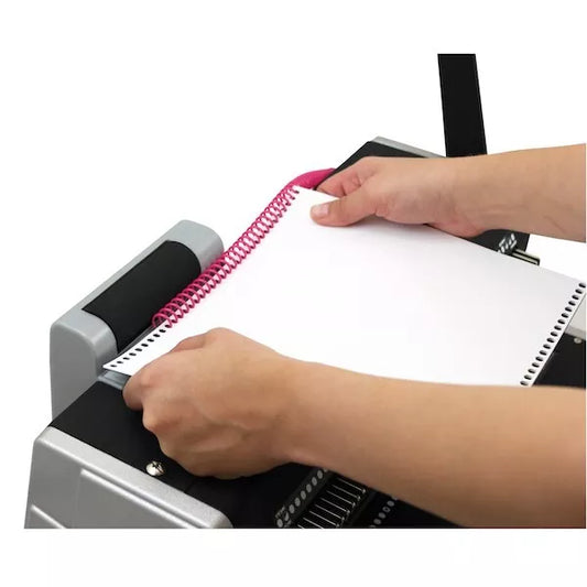 Akiles CoilMac-ER Plus Series Manual Coil Oval Punch with Electric Coil Inserter