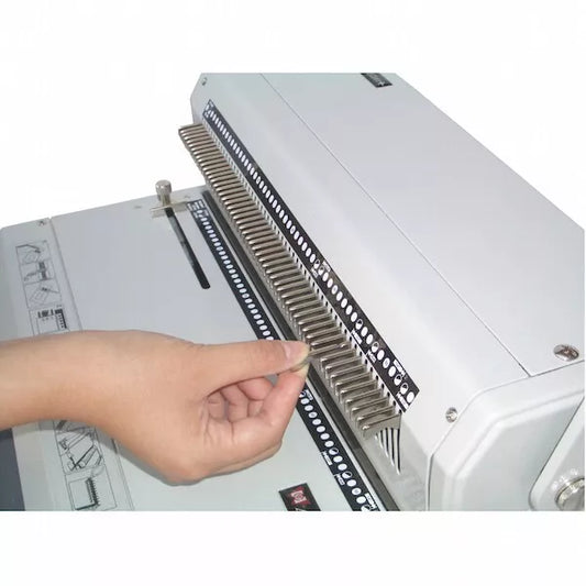 Akiles CoilMac-ECI Manual Coil Round Hole Punch with HD Electric Coil Inserter