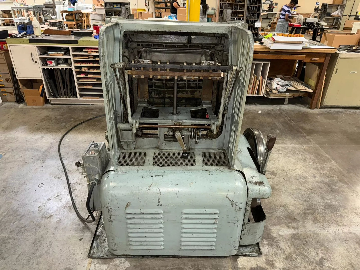 Miehle V50 Vertical Letterpress for Perfing, Scoring, Numbering, Crash Numbering