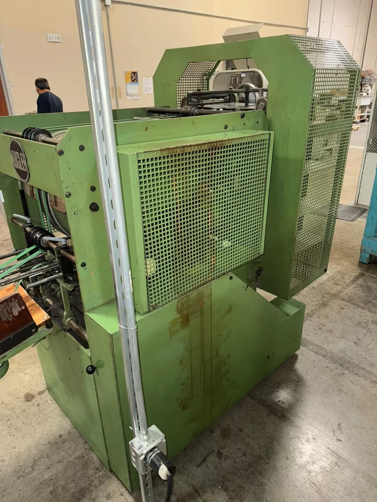 Kugler Model 506-340 14" High Volume Bindery Printing Paper Punch