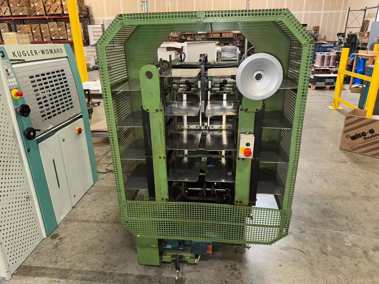 Kugler Model 506-340 14" High Volume Bindery Printing Paper Punch