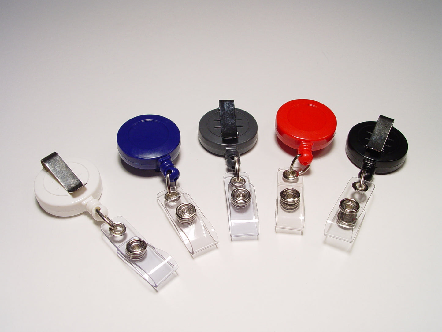 Retractable ID Badge Holders Priced in 100 Piece Pack