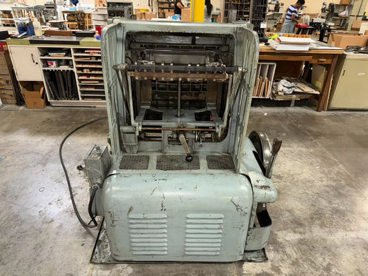 Miehle V50 Vertical Letterpress for Perfing, Scoring, Numbering, Crash Numbering