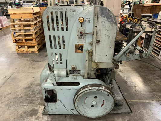 Miehle V50 Vertical Letterpress for Perfing, Scoring, Numbering, Crash Numbering