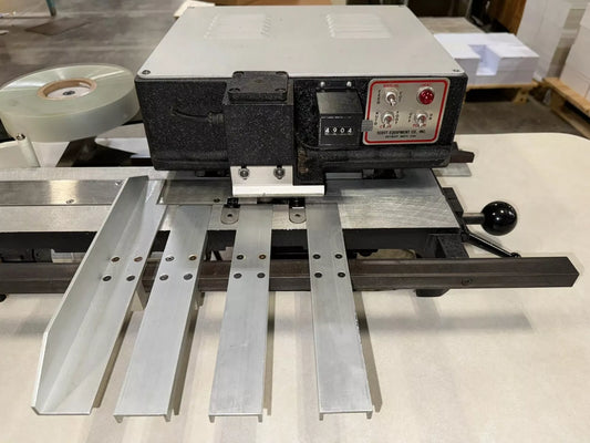 Scott Equipment 1800 Mylar Reinforcer Index Tab Machine